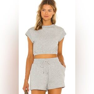 ALO Dreamy Crop Top & Shorts Set
